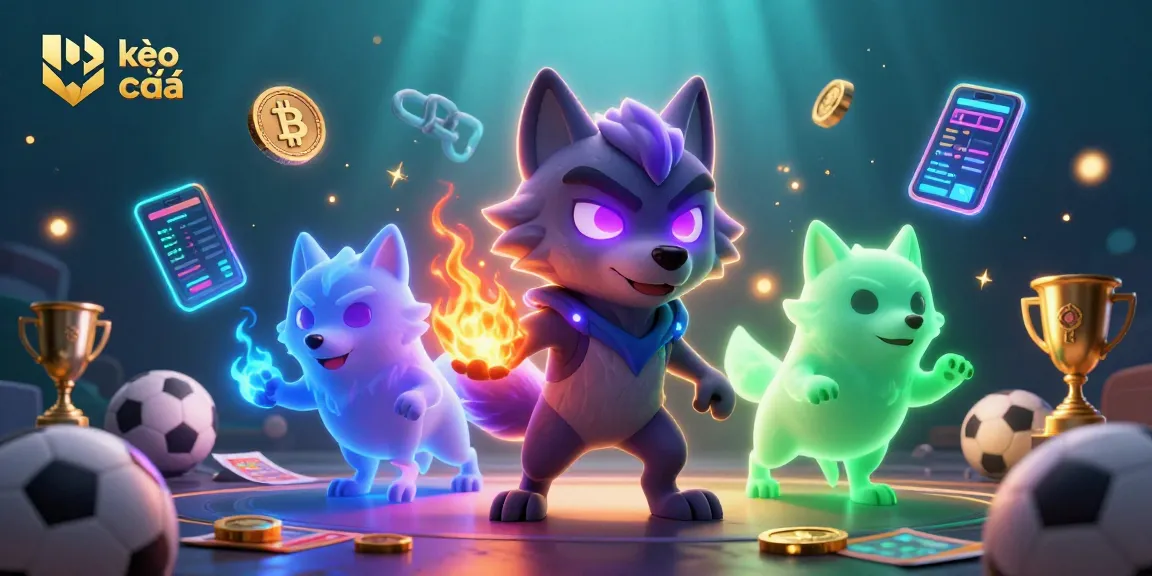 Enhance your betting strategies with kèo nhà cái insights showcasing a dynamic 3D scene.