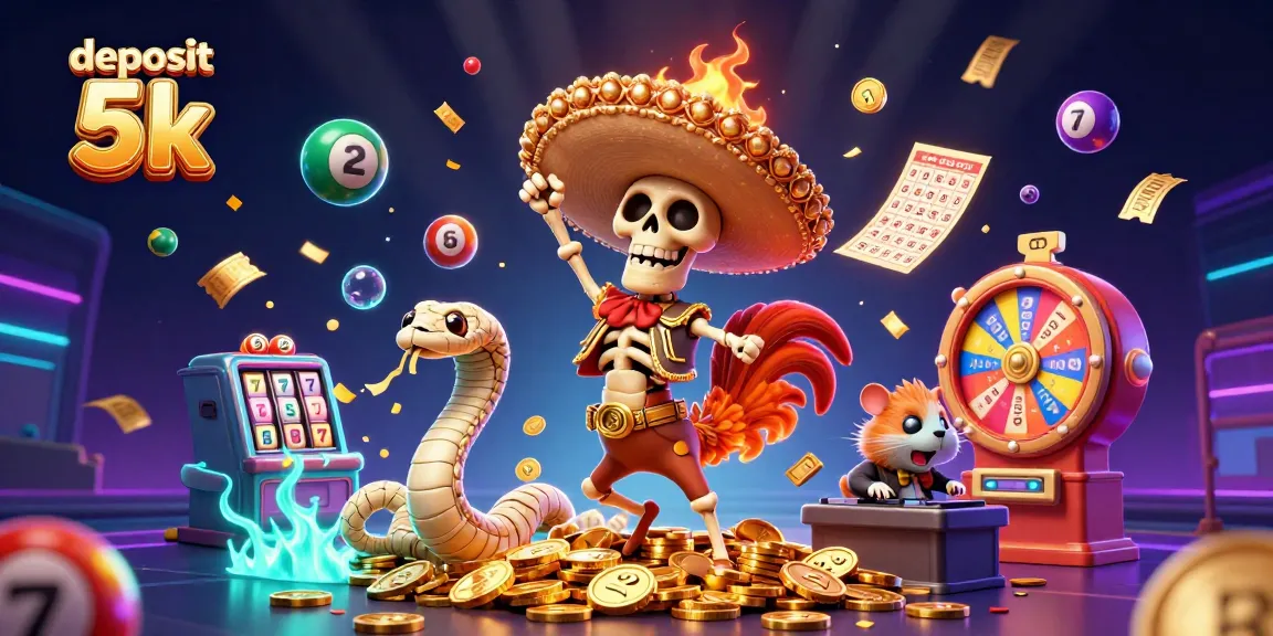 Experience betting excitement with deposit 5k showcased in vibrant casino scene.