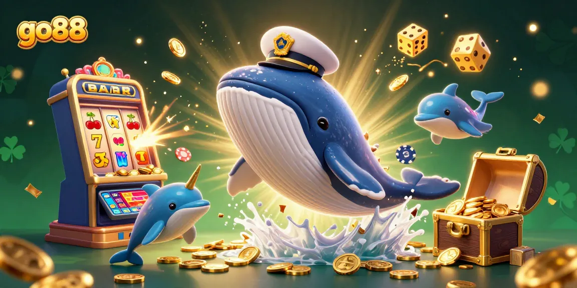 Experience thrilling wins at go88 with a dynamic 3D casino scene featuring exciting characters and elements.
